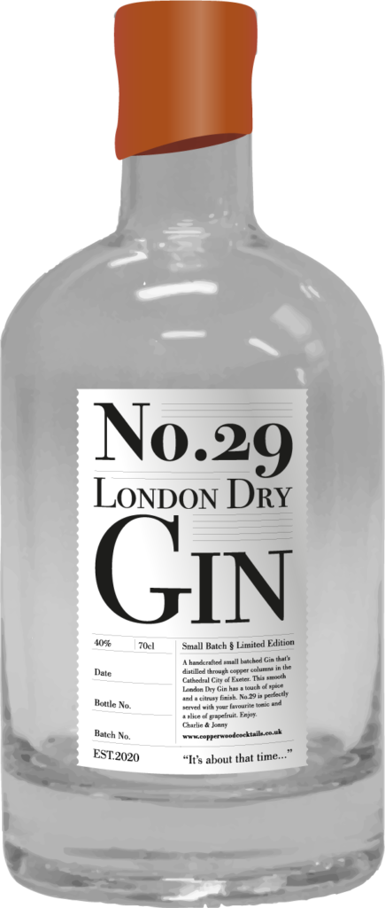 No.29 Gin Bottle